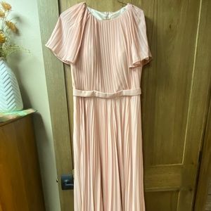 Long Bridesmaid Dress -light pink